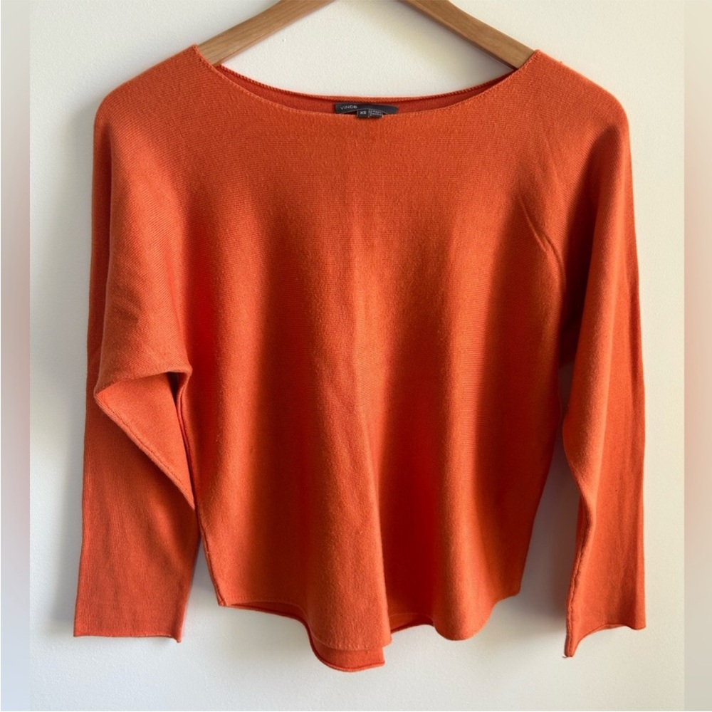 Vince Cashmere Blend Boatneck Sweater